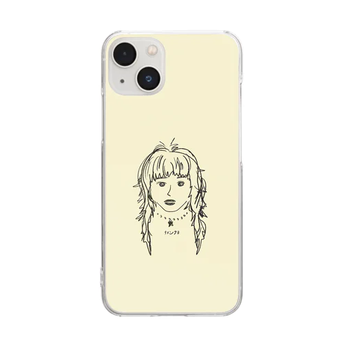 ナメンナヨ Clear Smartphone Case