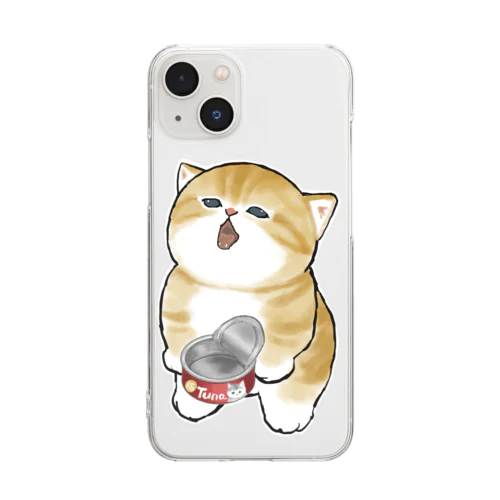 ごはんちょーだい Clear Smartphone Case