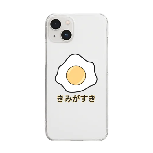 きみがすき Clear Smartphone Case