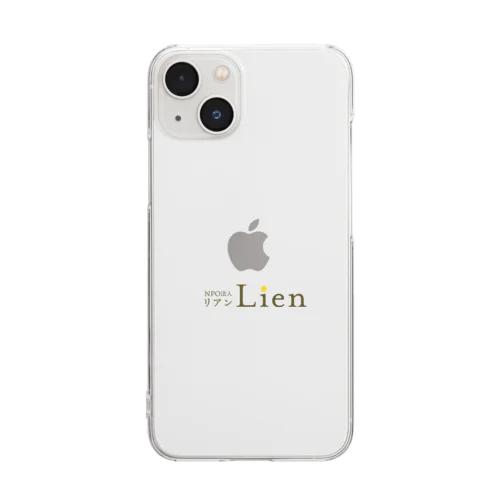 Lienロゴクリアスマホケース Clear Smartphone Case