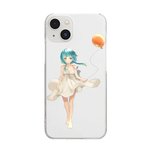 雨子さん風船*2022 Clear Smartphone Case