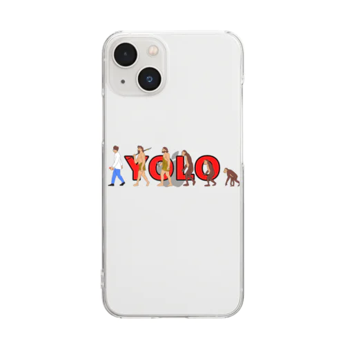 you only live once Clear Smartphone Case