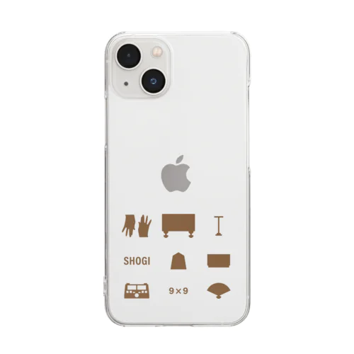 SHOGI GRAPHICS Clear Smartphone Case