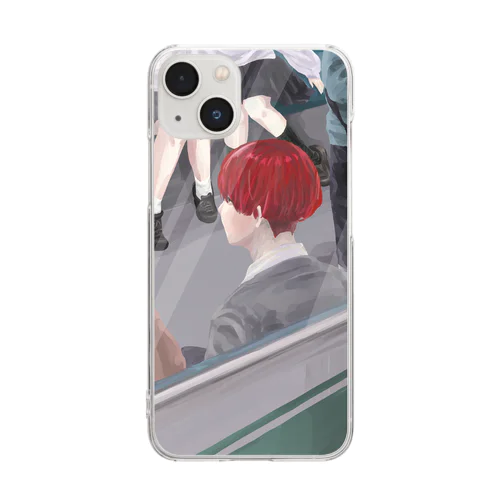 通学くん Clear Smartphone Case