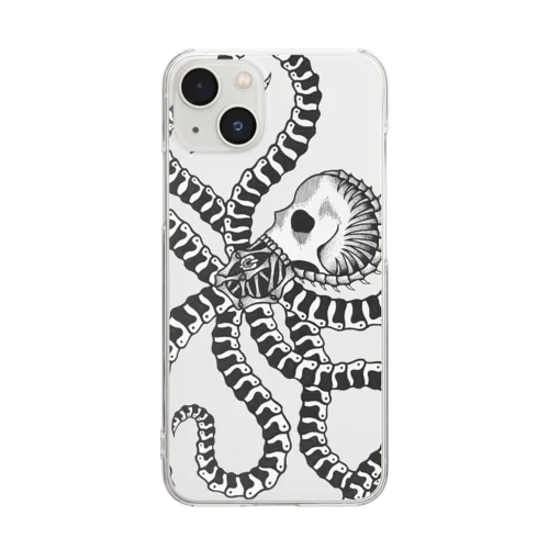 bones select Octopus Clear Smartphone Case