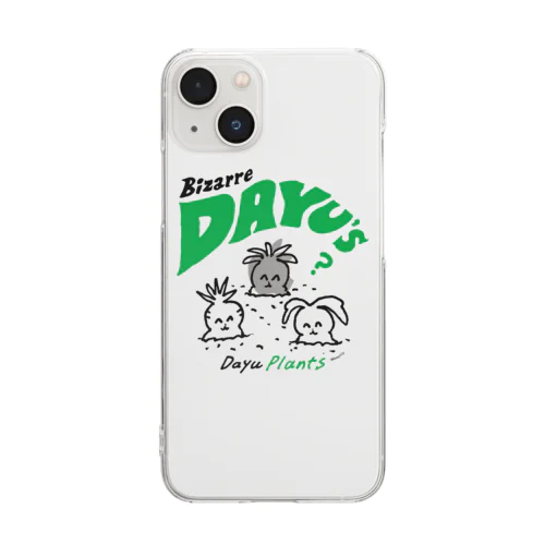 Bizarre Dayu's（ウサ太夫？） Clear Smartphone Case