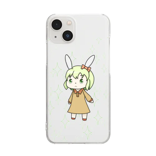 うさぎ Clear Smartphone Case