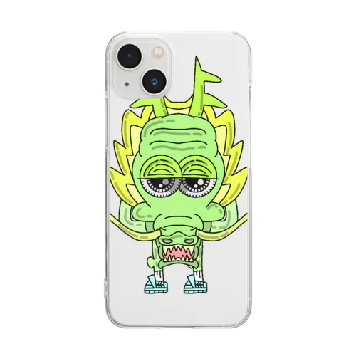 ドラゴン Clear Smartphone Case