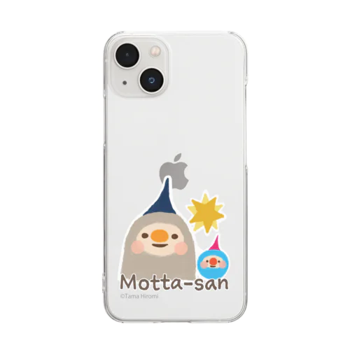 星のモッタさん Clear Smartphone Case