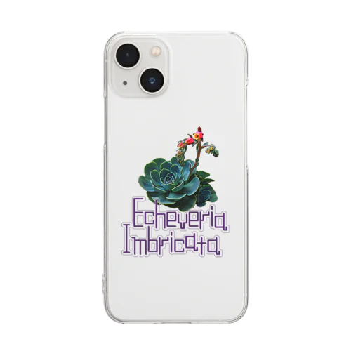 エケベリアの花 Clear Smartphone Case