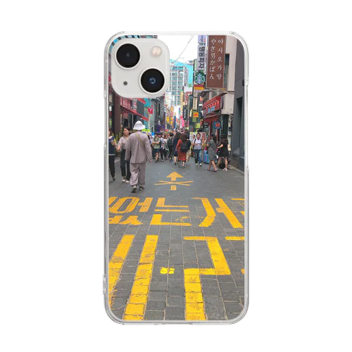 韓国の思い出 Clear Smartphone Case