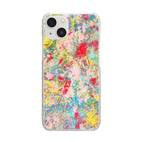 Flower garden Clear Smartphone Case