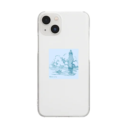 真夏の海の旅 Clear Smartphone Case