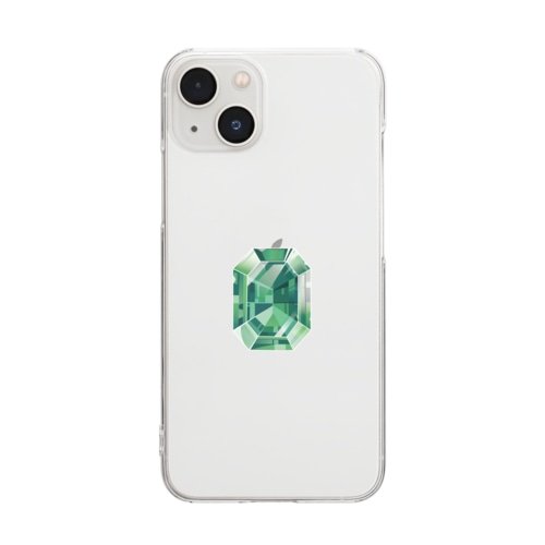 イラレで作った初めての宝石 Clear Smartphone Case