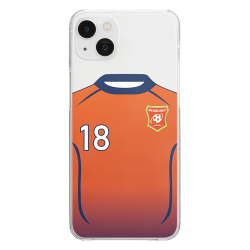 iPhoneケース【18】江藤祐也 Clear Smartphone Case