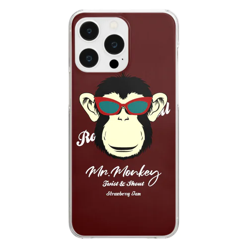 MR.MONKEY Clear Smartphone Case