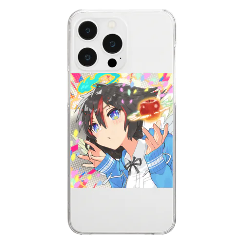 Yagami Ryuka - MEGAMI #02596 Merch クリアスマホケース