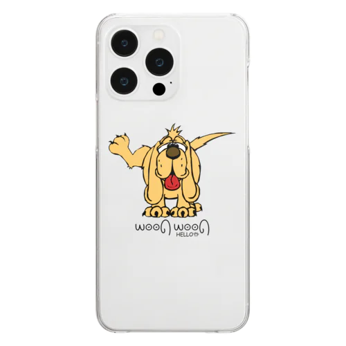 WOOF WOOF Clear Smartphone Case