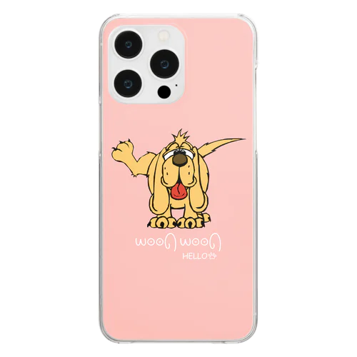 WOOF WOOF Clear Smartphone Case