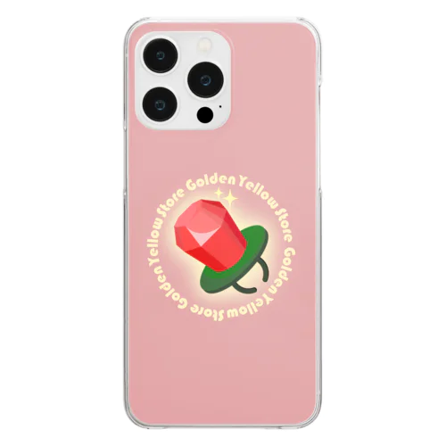 Is that ring delicious?_ strawberry Ver. Clear Smartphone Case