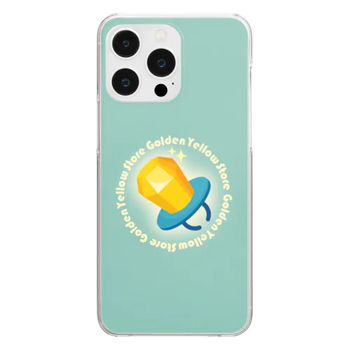 Is that ring delicious?_lemon Ver. Clear Smartphone Case