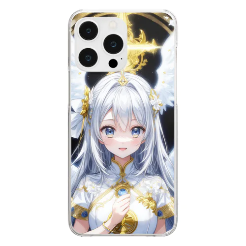 🪽天使の美少女🪽 Clear Smartphone Case