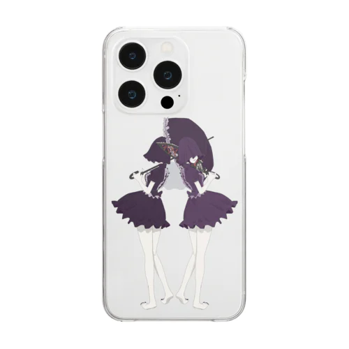 twin nurse Clear Smartphone Case