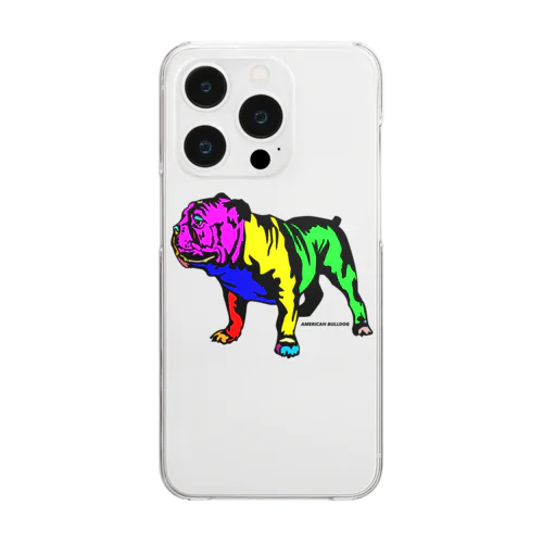 AMERICAN BULLDOG Clear Smartphone Case