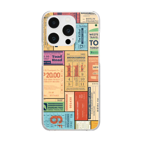 Retro Clear Smartphone Case