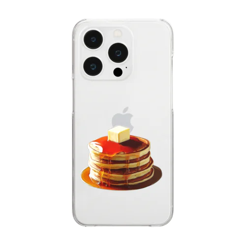 ホットケーキ_231108 Clear Smartphone Case