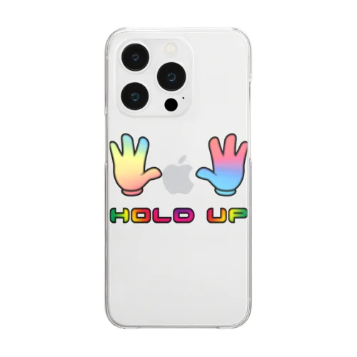 HOLD UP Clear Smartphone Case