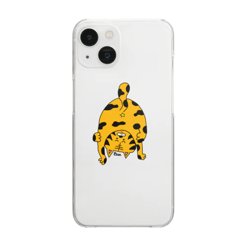 あら、やだ！トラさん。 Clear Smartphone Case