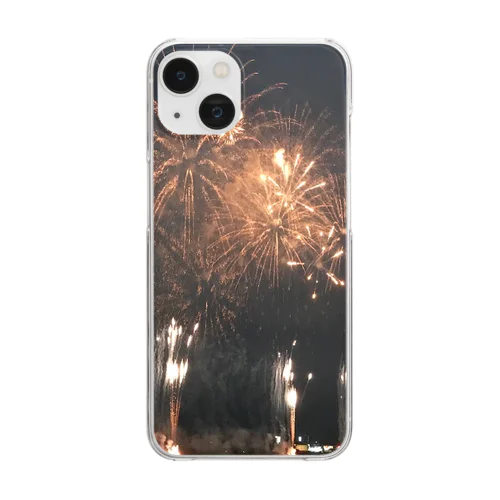 201908171903004　古風な芒色の連発 Clear Smartphone Case