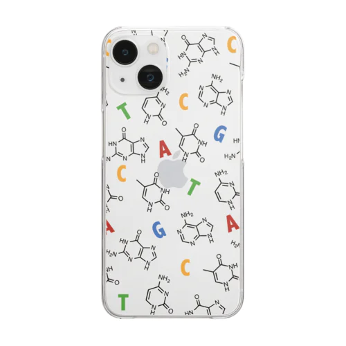 化学-DNA- Clear Smartphone Case