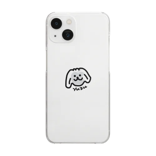 yuzu ゆず トートバッグ Clear Smartphone Case