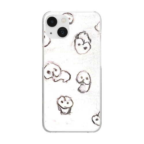 犬細胞 Clear Smartphone Case