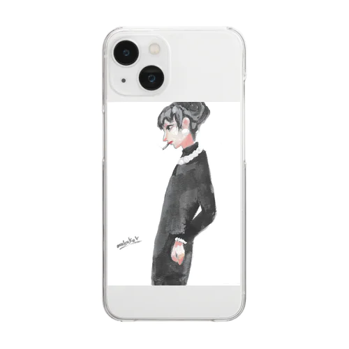 憧れの人 Clear Smartphone Case