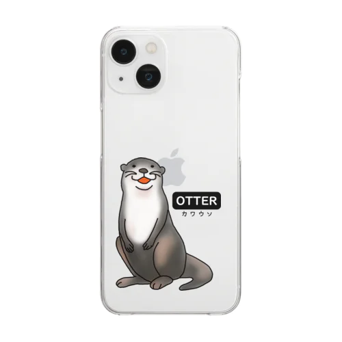 カワウソっ子 Clear Smartphone Case