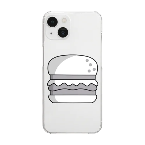 ハン・バーガー Clear Smartphone Case