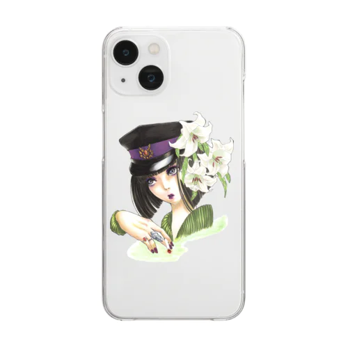 薫ちゃん Clear Smartphone Case