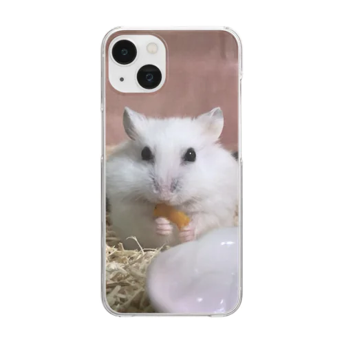 まっしろゆきちゃん Clear Smartphone Case