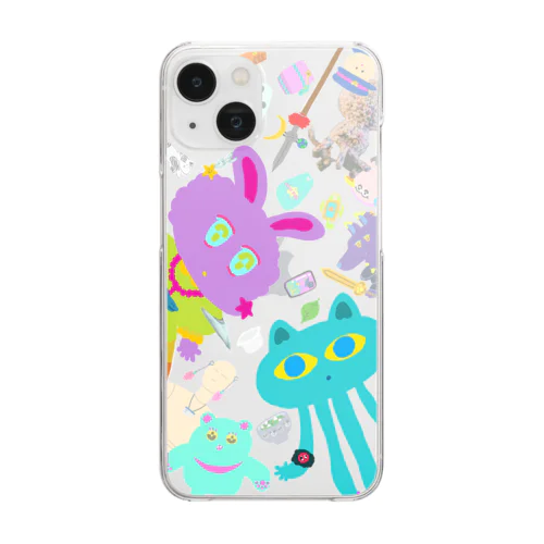 人生限りある倶楽部（BFF） Clear Smartphone Case