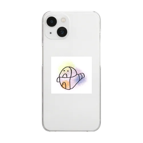 びゅるー Clear Smartphone Case