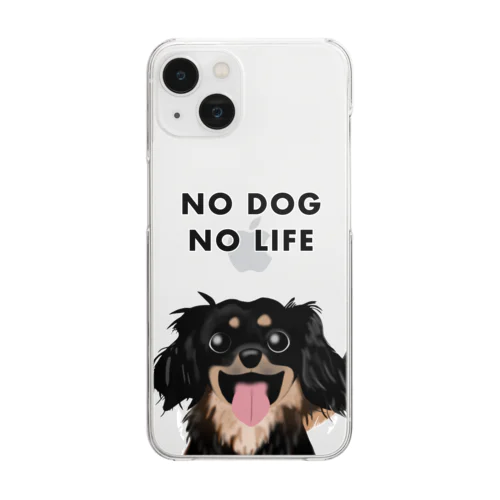 NO DOG NO LIFE ♡ Clear Smartphone Case