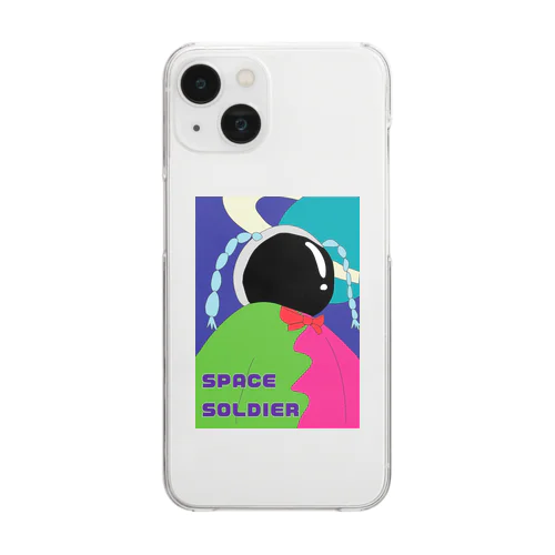 space soldier Clear Smartphone Case