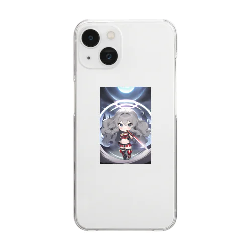 女騎士シルバちゃん Clear Smartphone Case