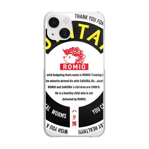 JINTAIとROMIO クリアスマホケース