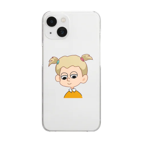 ぜりくんバンドル Clear Smartphone Case