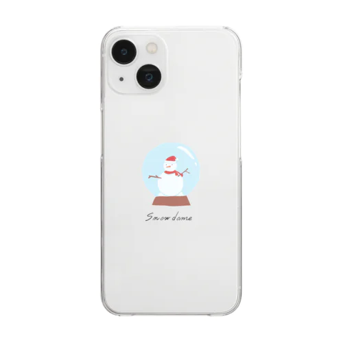 クリスマス36-2 Clear Smartphone Case