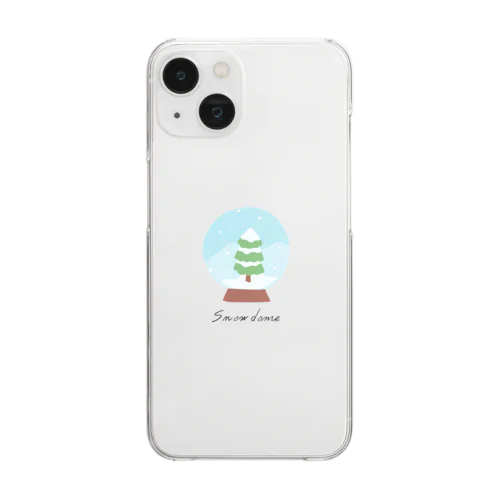 クリスマス36-4 Clear Smartphone Case